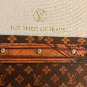 Louis Vuitton Brown Monogram Travel Book